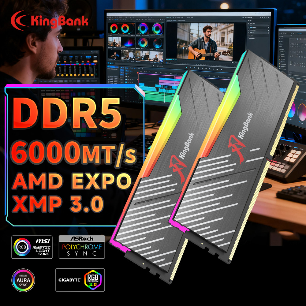 KingBank KRRB DDR5 RGB 16GB /1 - Ddr5 4800Mhz incelemesi ve fiyatı