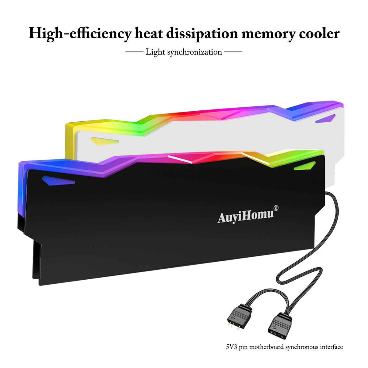 AuyiHomu RGB Soğutucu, 5V 3Pin - Ddr5 Ram incelemesi ve fiyatı